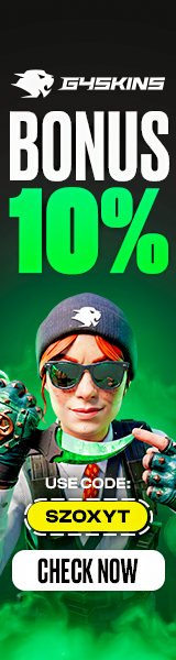 G4SKINS bonus 10% - kod SZOXYT