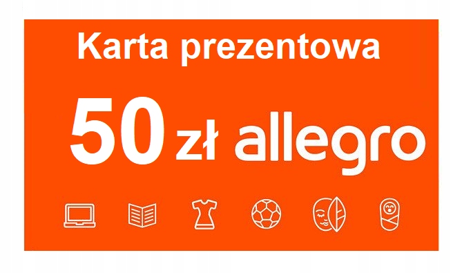 Karta podarunkowa Allegro 50zł)