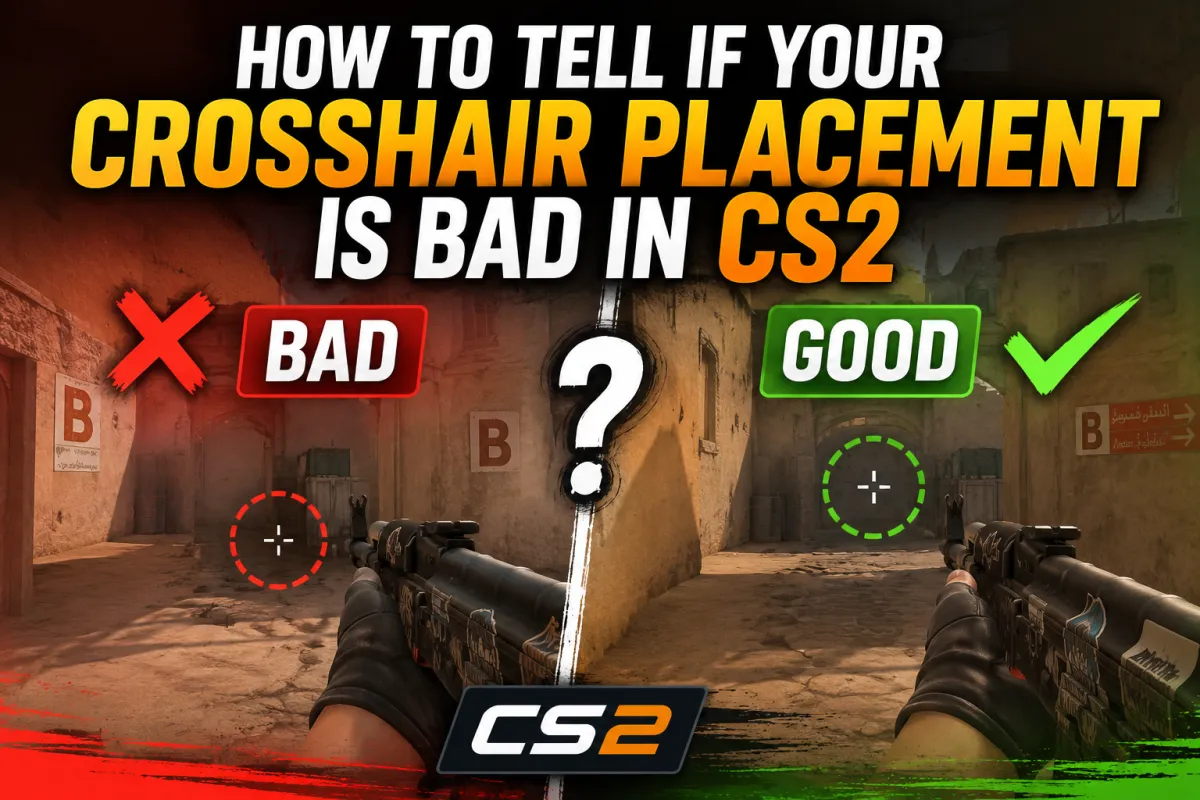 How to Tell If Your Crosshair Placement Is Bad in CS2