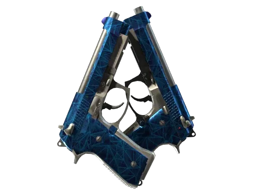 Dual Berettas | Cobalt Quartz