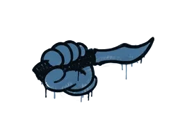 Sealed Graffiti | Backstab (Monarch Blue)