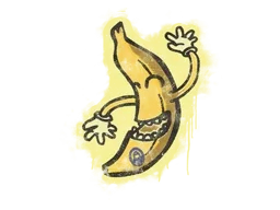Sealed Graffiti | Banana