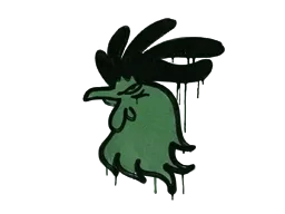 Sealed Graffiti | Cocky (Jungle Green)