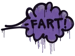 Sealed Graffiti | Fart (Monster Purple)