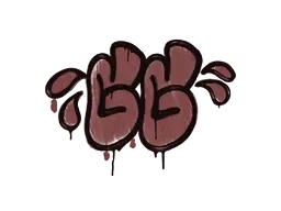 Sealed Graffiti | GGWP (Brick Red)