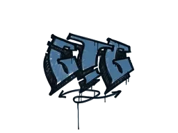 Sealed Graffiti | GTG (Monarch Blue)
