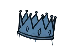 Sealed Graffiti | King Me (Monarch Blue)