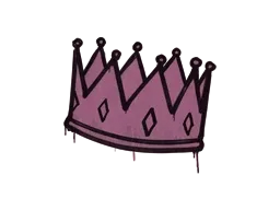 Sealed Graffiti | King Me (Princess Pink)