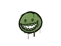 Sealed Graffiti | Mr. Teeth (Battle Green)