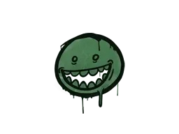 Sealed Graffiti | Mr. Teeth (Jungle Green)