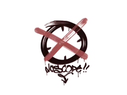 Sealed Graffiti | Noscope (Blood Red)