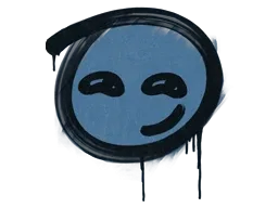 Sealed Graffiti | Smirk (Monarch Blue)
