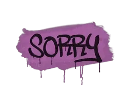 Sealed Graffiti | Sorry (Bazooka Pink)