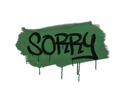 Sealed Graffiti | Sorry (Jungle Green)