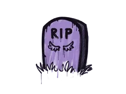 Sealed Graffiti | Tombstone (Violent Violet)