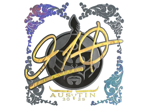 Sticker | 910 (Holo) | Austin 2025