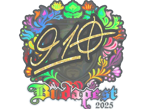 Sticker | 910 (Holo) | Budapest 2025