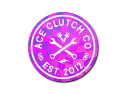 Sticker | Ace Clutch Co. (Holo)