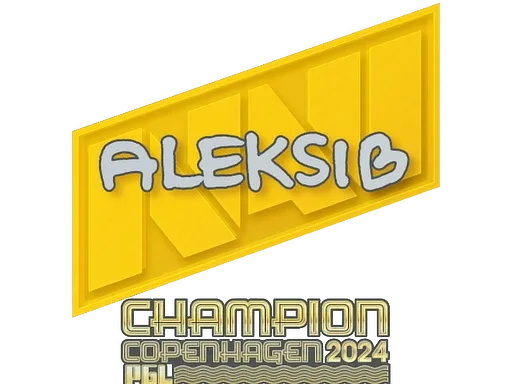 Sticker | Aleksib (Champion) | Copenhagen 2024