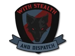 Sticker | Black Dog