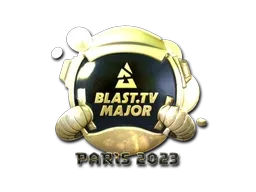 Sticker | BLAST.tv (Gold) | Paris 2023
