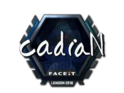 Sticker | cadiaN (Foil) | London 2018