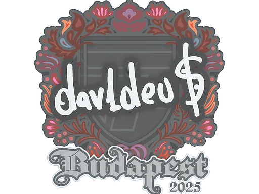 Sticker | dav1deuS | Budapest 2025