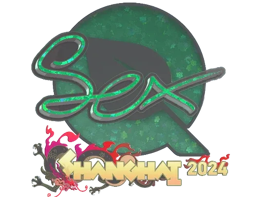 Sticker | dexter (Glitter) | Shanghai 2024