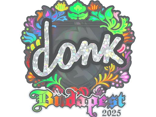 Sticker | donk (Holo) | Budapest 2025