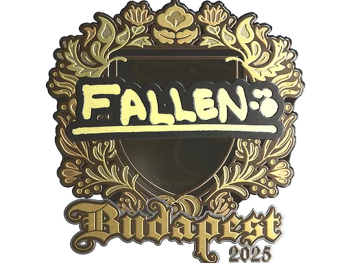 Sticker | FalleN (Gold) | Budapest 2025