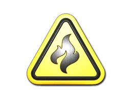Sticker | Flammable (Foil)
