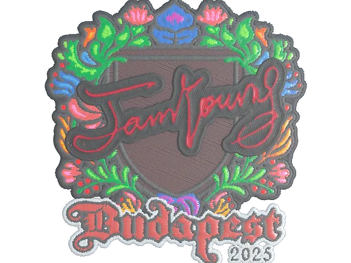 Sticker | JamYoung (Embroidered) | Budapest 2025