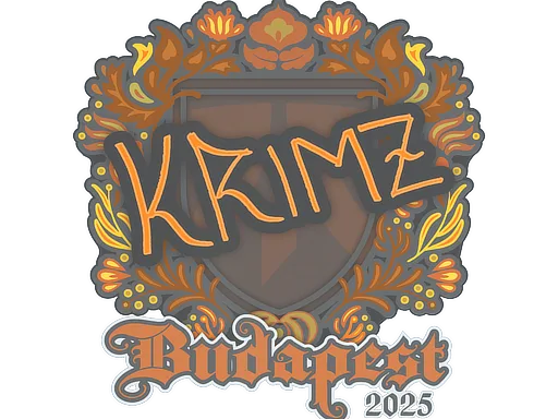 Sticker | KRIMZ | Budapest 2025