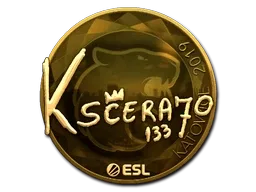 Sticker | KSCERATO (Gold) | Katowice 2019