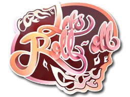 Sticker | Let's Roll-oll