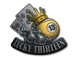 Sticker | Lucky 13 (Foil)