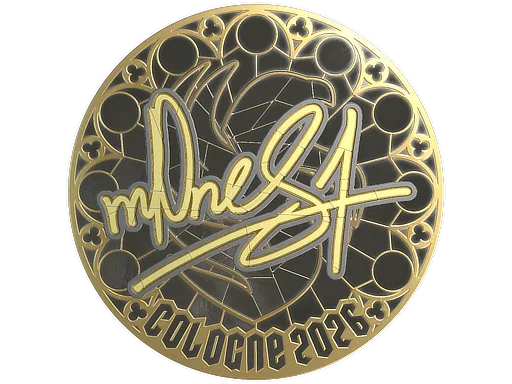 Sticker | m0NESY (Gold) | Cologne 2026