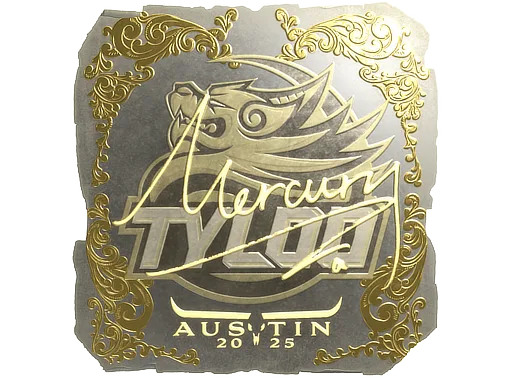 Sticker | Mercury (Gold) | Austin 2025