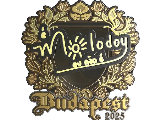 Sticker | molodoy (Gold) | Budapest 2025