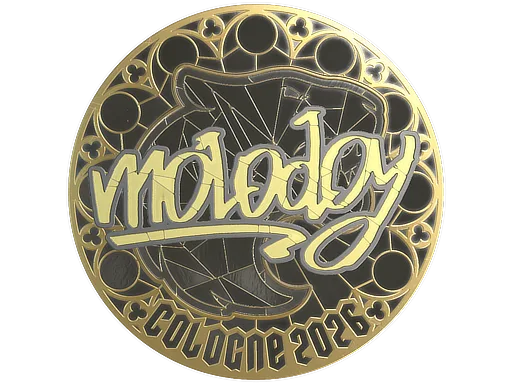 Sticker | molodoy (Gold) | Cologne 2026