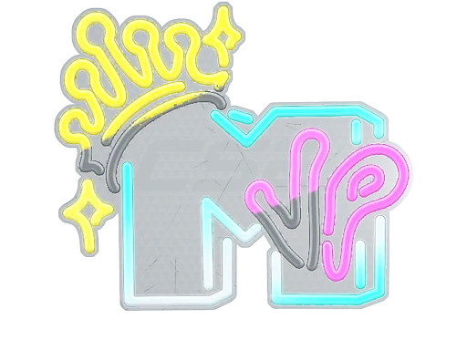 Sticker | Neon MVP (Lenticular)