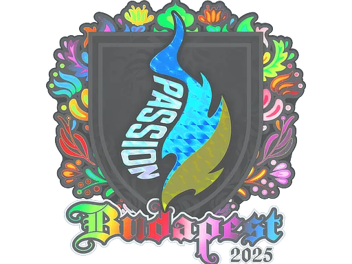 Sticker | Passion UA (Holo) | Budapest 2025