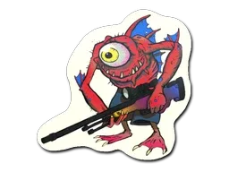 Sticker | Red Cyclawps