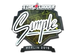 Sticker | s1mple (Foil) | Berlin 2019