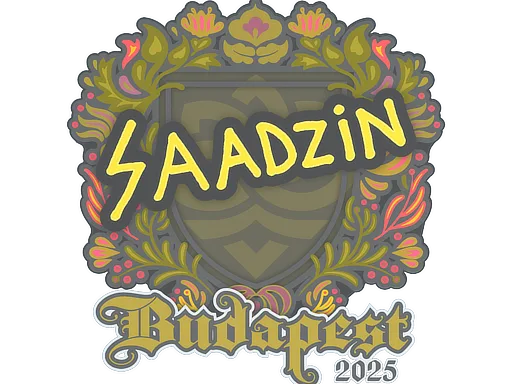 Sticker | saadzin | Budapest 2025