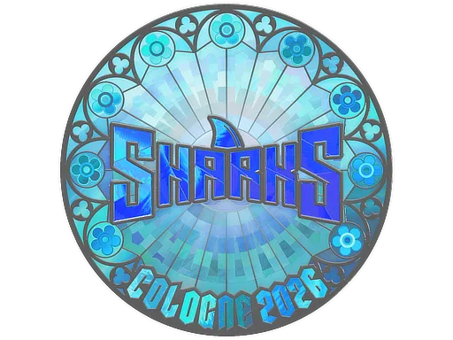 Sticker | Sharks Esports (Holo) | Cologne 2026