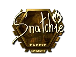 Sticker | snatchie (Gold) | London 2018