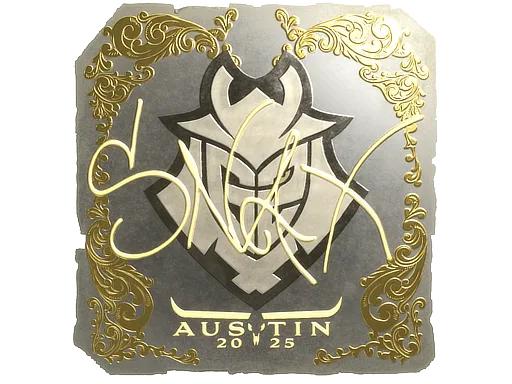 Sticker | Snax (Gold) | Austin 2025
