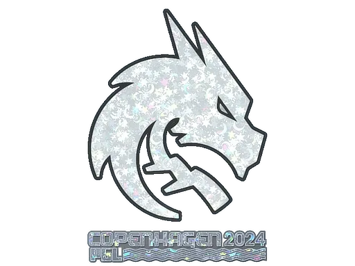 Sticker | Team Spirit (Glitter) | Copenhagen 2024