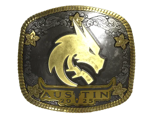 Sticker | Team Spirit (Gold) | Austin 2025